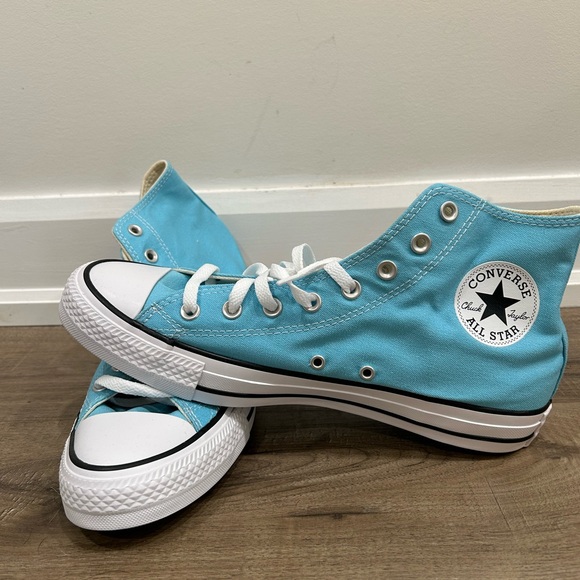 Converse Chuck Taylor All Star Hi sneakers in blue gaze - Picture 3 of 6